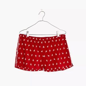 ✨ Madewell Bedtime Pajama Shorts in Llama-Rama ✨